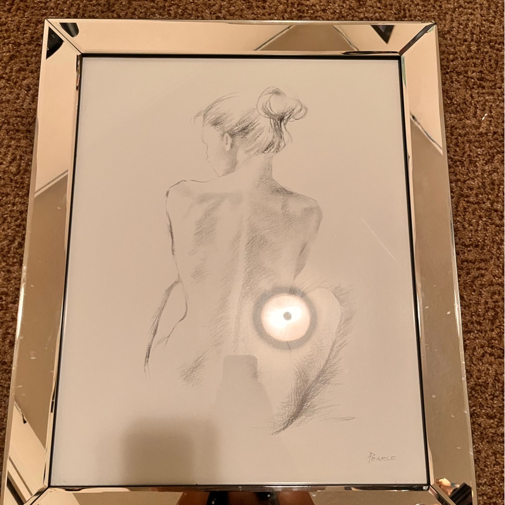 Pencil sketch drawing